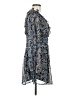 City Studio Paisley Blue Casual Dress Size M - photo 4