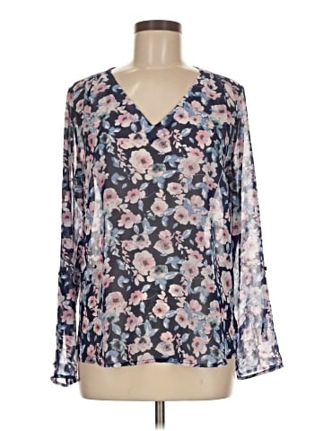 Sweet Rain Long Sleeve Blouse (view 1)
