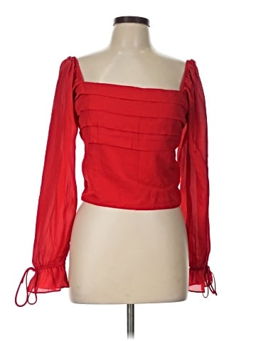 Audrey Parks x Francesca's 3/4 Sleeve Blouse (view 1)