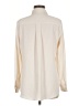 Dillard's 100% Polyester Color Block Ivory Long Sleeve Blouse Size M - photo 2