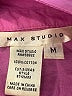 Max Studio Pink 3/4 Sleeve Button-Down Shirt Size M - photo 7