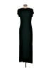 Acting Pro Solid Black Casual Dress Size L - photo 2