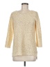 Anne Klein Metallic Gold Pullover Sweater Size M - photo 1