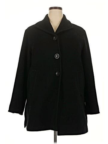 Cinzia Rocca Due Wool Coat (view 1)