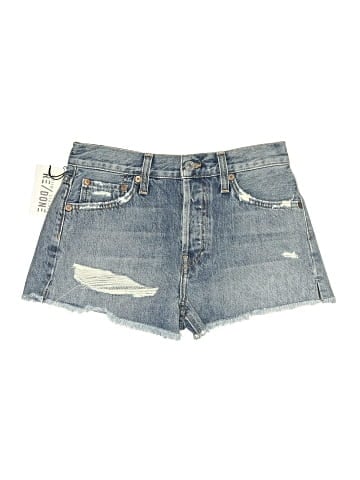 RE/DONE Denim Shorts (view 1)