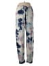 J.Crew Tie-dye Blue Black Casual Pants Size 2 - photo 1