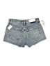RE/DONE 100% Cotton Blue Denim Shorts Size 24 - photo 2