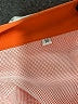 Unbranded 100% Polyester Orange Long Sleeve Blouse Size M - photo 7