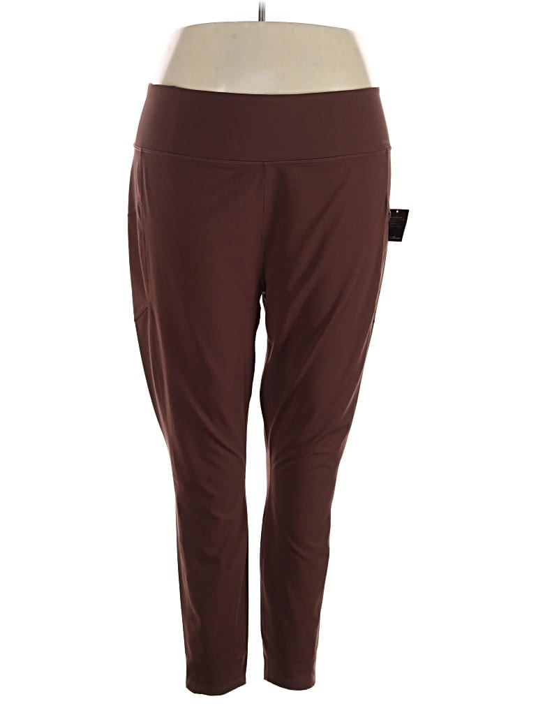 Eddie Bauer Active Pants In Burgundy