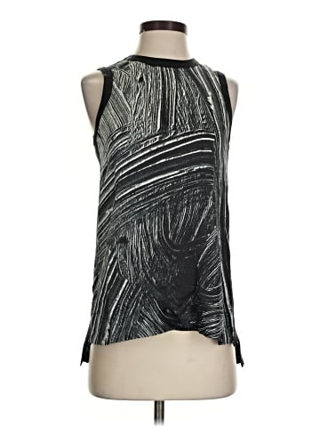 Helmut Lang Sleeveless Silk Top (view 1)