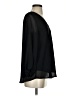 West Kei 100% Polyester Black 3/4 Sleeve Blouse Size S - photo 4