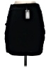 Express Solid Black Casual Skirt Size XS - photo 2
