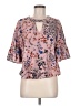 Unbranded Pink 3/4 Sleeve Blouse Size M (estimated) - photo 1