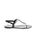 Stuart Weitzman Silver Black Sandals Size 8 - photo 1