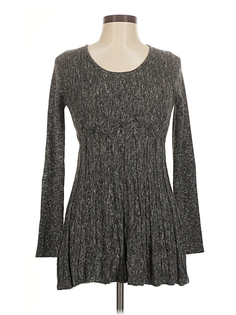 Pre-owned Studio M Casual Dress In Gray