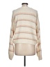 Cloud Chaser 100% Polyester Stripes Ivory Pullover Sweater Size L - photo 2