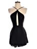 Urmoda 100% Polyester Solid Black Romper Size XS - photo 1