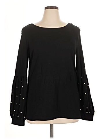 Frank Lyman Design 3/4 Sleeve T-Shirt (view 1)