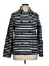 Lands' End 100% Polyester Stripes Blue Jacket Size 14 - 16 - photo 1