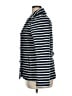 Lands' End 100% Polyester Stripes Blue Jacket Size 14 - 16 - photo 5