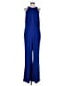 Antonio Melani 100% Polyester Solid Blue Jumpsuit Size 14 - photo 1