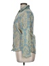 Assorted Brands 100% Cotton Paisley Blue Long Sleeve Blouse Size XL - photo 5