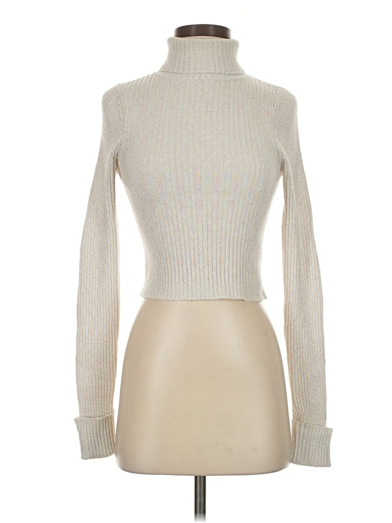 Pre-owned Idem Ditto Turtleneck Sweater In Ivory