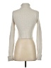 idem ditto Metallic Ivory Turtleneck Sweater Size S - photo 2