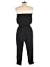 Bishop + Young 100% Rayon Solid Black Jumpsuit Size M - photo 2