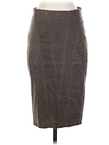 Brunello Cucinelli Faux Leather Skirt (view 1)