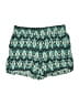 Wildfox 100% Rayon Print Teal Shorts Size Lg (3 or L) - photo 1