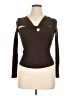 MNG Brown Long Sleeve Top Size XL - photo 1