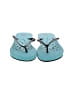Assorted Brands Teal Flip Flops Size 7 - 8 - photo 2