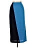 Zara Color Block Blue Casual Skirt Size M - photo 1