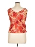 Virgo 100% Polyester Orange Sleeveless Top Size 14 - photo 2