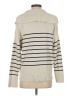 Zara Stripes Ivory Pullover Sweater Size S - photo 2
