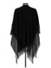 Christopher & Banks 100% Acrylic Black Gray Wrap One size - photo 2