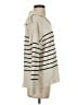Zara Stripes Ivory Pullover Sweater Size S - photo 4