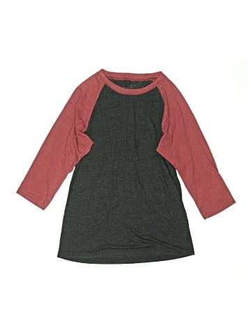 Blue Crown 3/4 Sleeve T-Shirt (view 1)