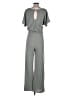 Unbranded Stripes Gray Jumpsuit Size M - photo 2