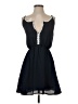 New Look 100% Polyester Solid Blue Cocktail Dress Size S - photo 1