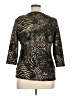 JM Collection Gold 3/4 Sleeve Top Size XL (petite) - photo 2