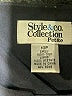 Style&Co 100% Silk Black Blue Jacket Size 10 Petite - photo 6