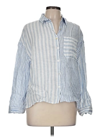 Nicole Miller New York 3/4 Sleeve Button-Down Shirt (view 1)