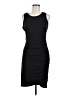 Nine West Solid Black Cocktail Dress Size M - photo 1