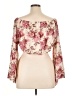 Unbranded 100% Polyester Ivory 3/4 Sleeve Blouse Size 1X - photo 2