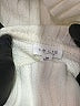 Le Lis 100% Acrylic Stripes Ivory Turtleneck Sweater Size M - photo 7