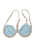 Zaful Blue Swimsuit Top Size 8 - photo 1