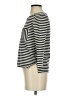Madewell Stripes Black Gray 3/4 Sleeve Top Size XS - photo 5
