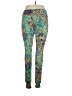 Lularoe Print Green Active Pants Size 1X (estimated) - photo 2